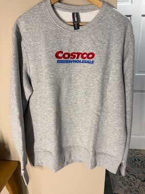 Kirkland unisex Costco logo crewneck sweatshirt